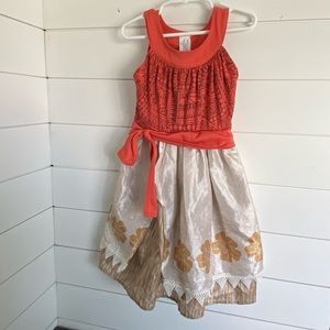 Moana dress, girls age 3-5